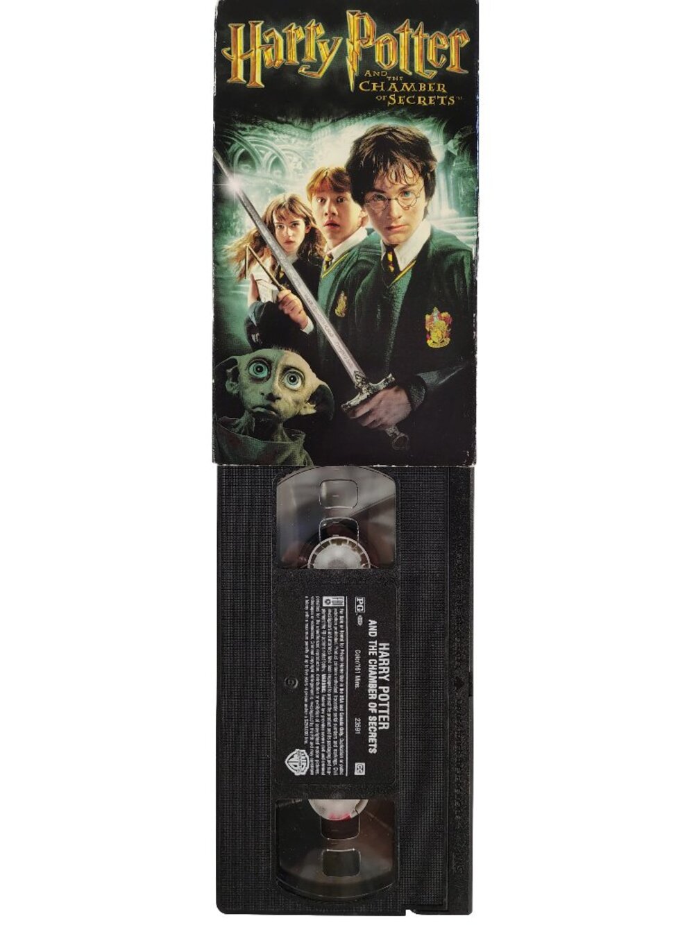 (2002) Harry Potter And The Chamber Of Secrets VHS Cassette Tape